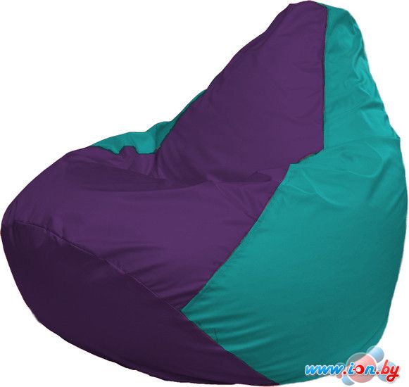 Кресло-мешок Flagman Груша Макси Г2.1-75 (фиолетовый/бирюза) в Бресте