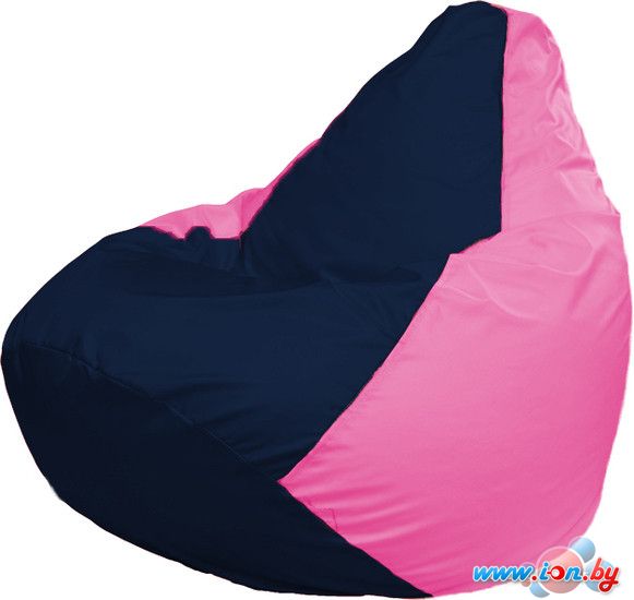 Кресло-мешок Flagman Груша Макси Г2.1-44 (тёмно-синий/розовый) в Бресте