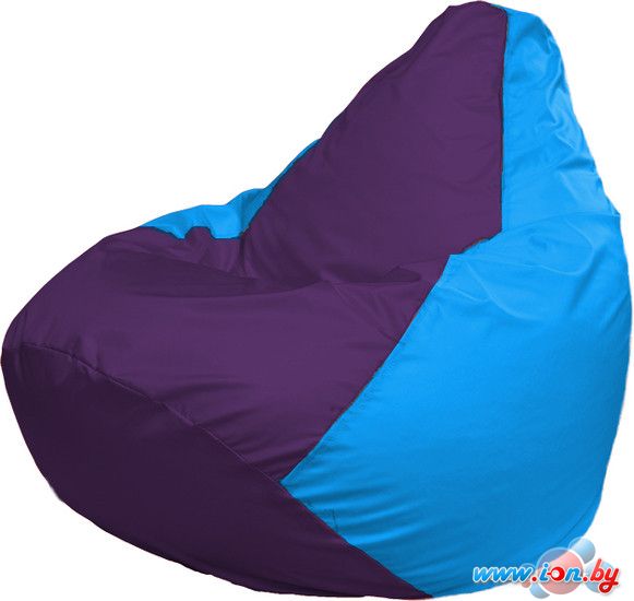 Кресло-мешок Flagman Груша Макси Г2.1-74 (фиолетовый/голубой) в Бресте