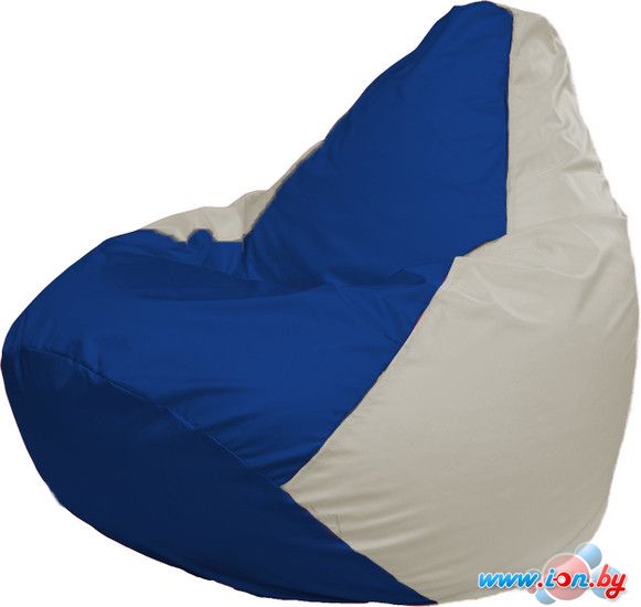 Кресло-мешок Flagman Груша Макси Г2.1-125 (синий/белый) в Витебске