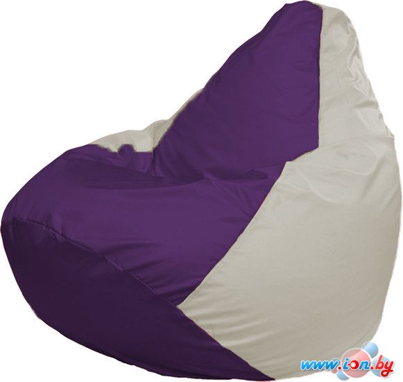 Кресло-мешок Flagman Груша Макси Г2.1-36 (фиолет/белый) в Бресте