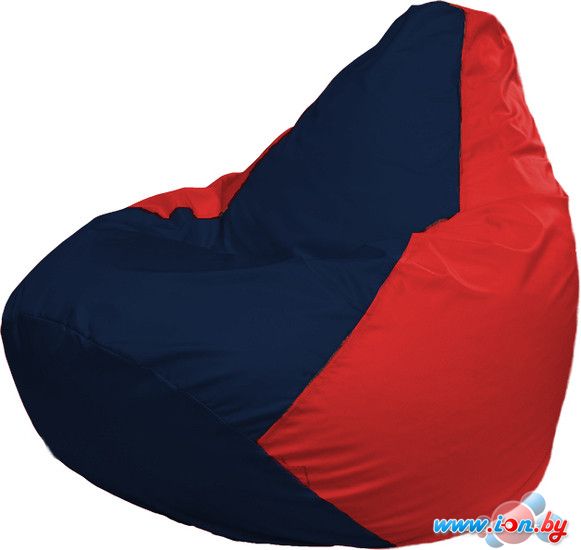 Кресло-мешок Flagman Груша Макси Г2.1-46 (тёмно-синий/красный) в Бресте