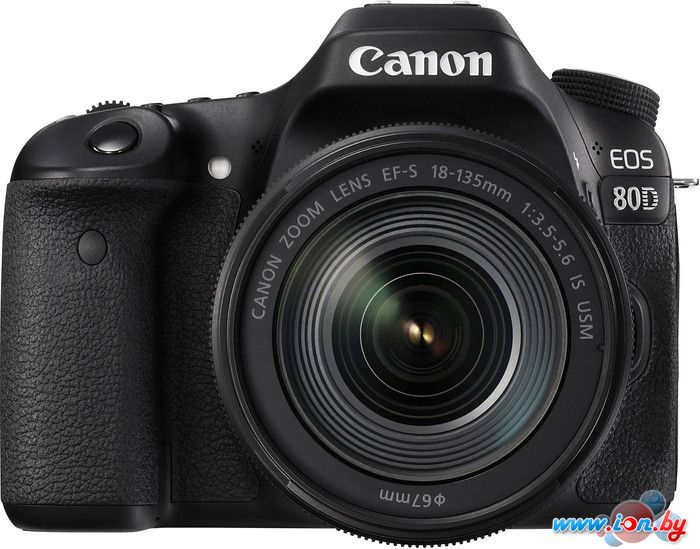 Фотоаппарат Canon EOS 80D Kit 18-135mm IS USM в Бресте