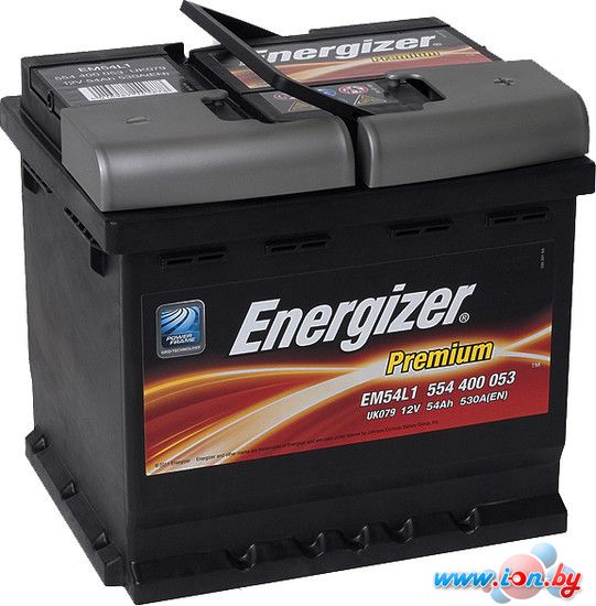 Автомобильный аккумулятор Energizer Premium EM54L1 554 400 053 (54 А·ч) в Гомеле