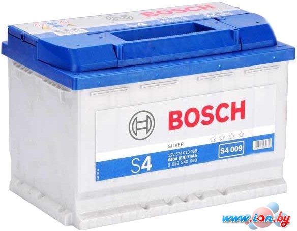 Автомобильный аккумулятор Bosch S4 009 574 013 068 (74 А/ч) в Витебске