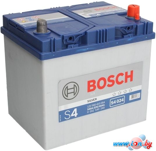 Автомобильный аккумулятор Bosch S4 024 560 410 054 (60 А/ч) JIS в Бресте
