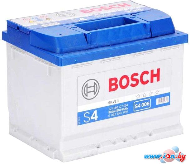 Автомобильный аккумулятор Bosch S4 006 560 127 054 (60 А/ч) в Гродно