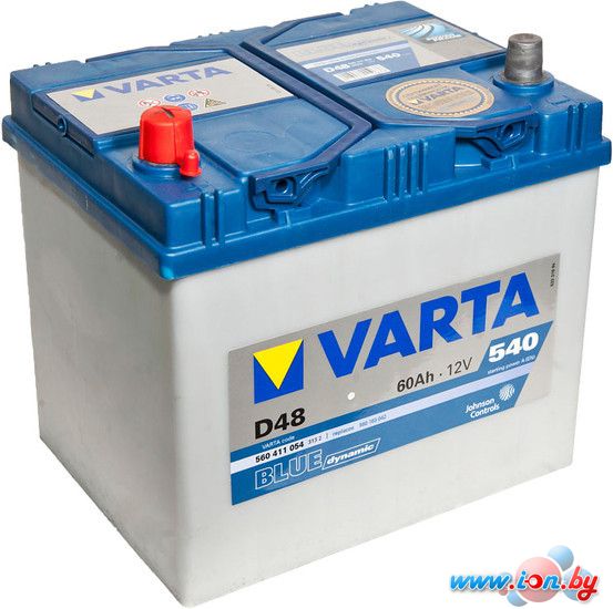 Автомобильный аккумулятор Varta Blue Dynamic D48 560 411 054 (60 А/ч) в Витебске