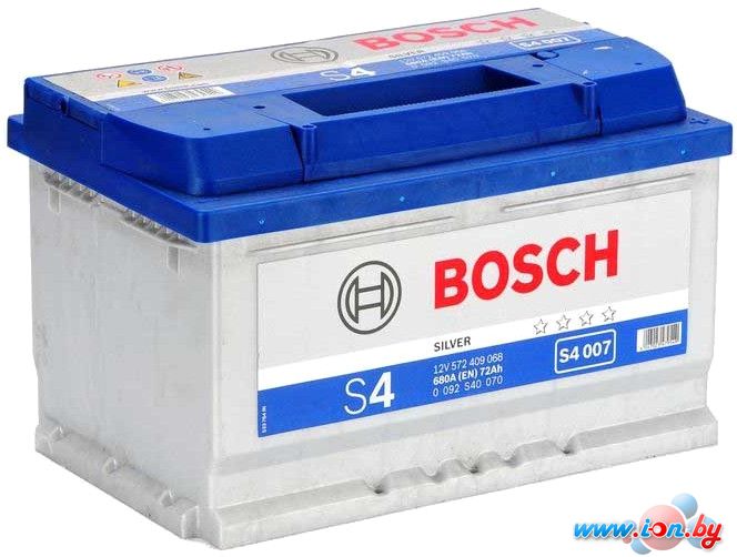 Автомобильный аккумулятор Bosch S4 007 572 409 068 (72 А/ч) в Бресте