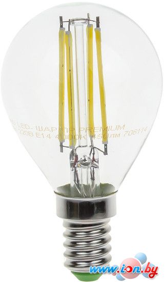 Светодиодная лампа ASD LED-Шар-Premium E14 5 Вт 3000 К [4690612004150] в Гродно