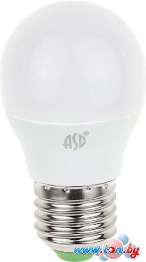 Светодиодная лампа ASD LED-Шар-standard E27 7.5 Вт 4000 К [4690612003993] в Минске