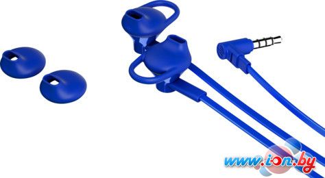 Наушники с микрофоном HP 150 (синий) [X7B05AA] в Могилёве
