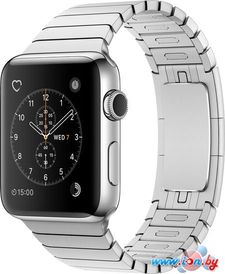 Умные часы Apple Watch Series 2 38mm Stainless Steel with Link Bracelet [MNP52] в Витебске
