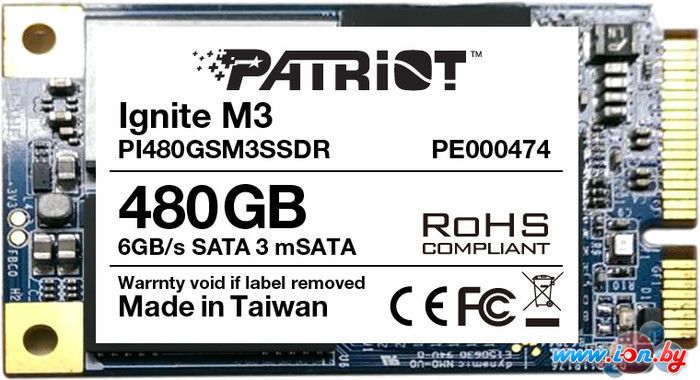 SSD Patriot Ignite M3 480GB [PI480GSM3SSDR] в Могилёве