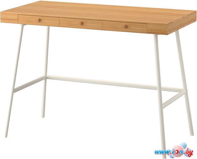 Письменный стол Ikea Лиллосен (бамбук) [902.782.77] в Могилёве