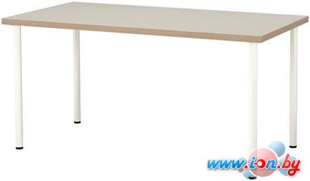 Письменный стол Ikea Линнмон/Адильс (бежевый/белый) [792.143.24] в Бресте
