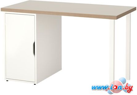 Письменный стол Ikea Линнмон/Годвин (бежевый/белый) [392.143.16] в Витебске