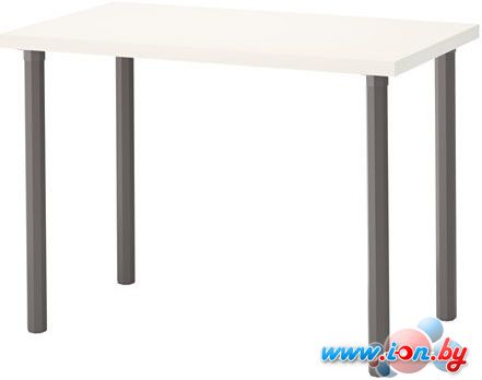 Письменный стол Ikea Линнмон/Альварэт (белый/серый) [692.222.54] в Гомеле