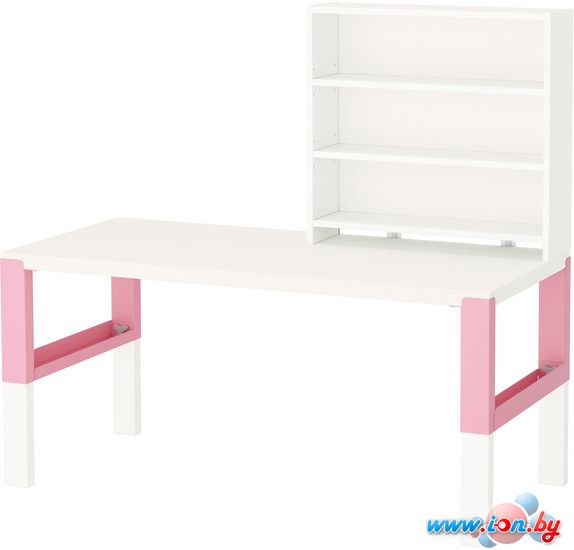 Письменный стол Ikea Поль (белый/розовый) [391.289.98] в Витебске