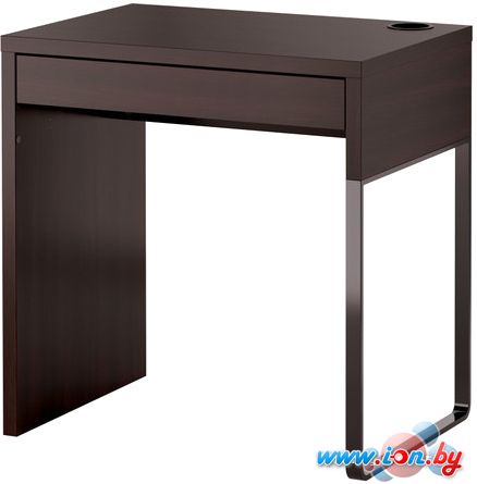 Письменный стол Ikea Микке (черный/коричневый) [202.447.47] в Витебске