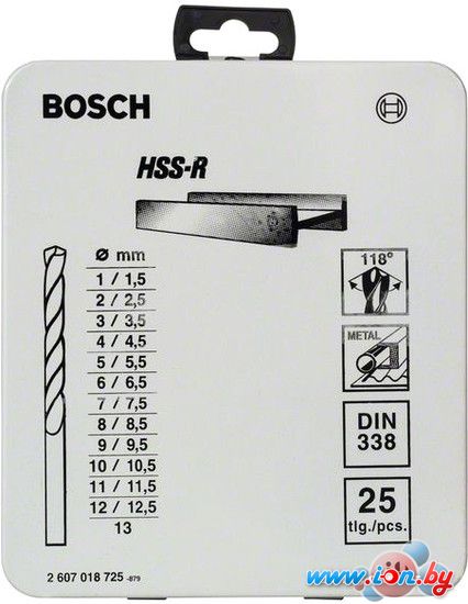 Набор оснастки Bosch 2607018725 25 предметов в Витебске