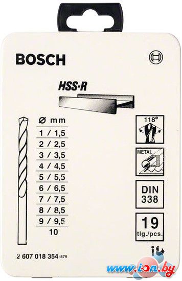 Набор оснастки Bosch 2607018354 19 предметов в Бресте