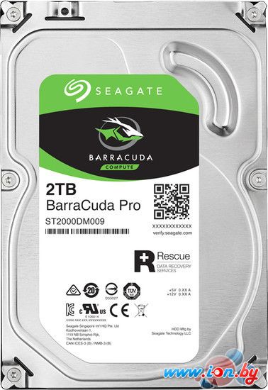 Жесткий диск Seagate Barracuda Pro 2TB [ST2000DM009] в Бресте