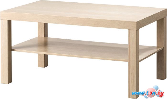 Журнальный столик Ikea Лакк (беленый дуб) [903.364.56] в Могилёве