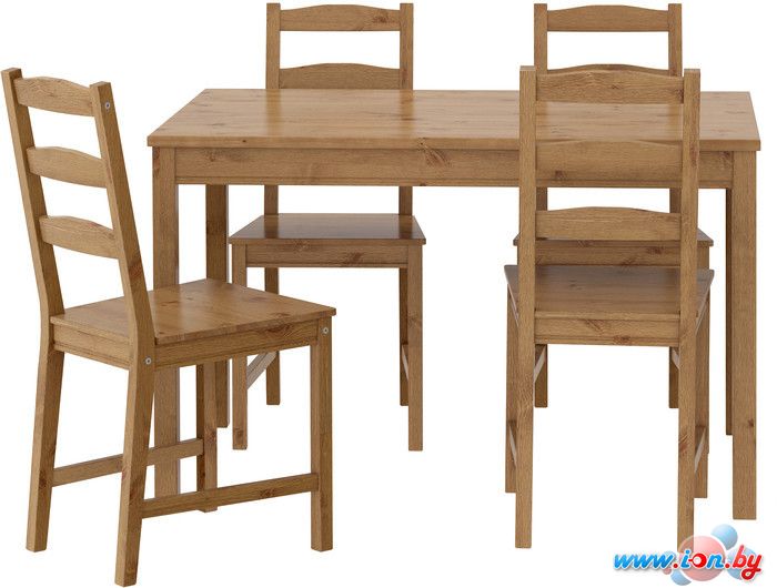 Комплект столовой мебели Ikea Йокмокк (антик) [502.111.04] в Могилёве