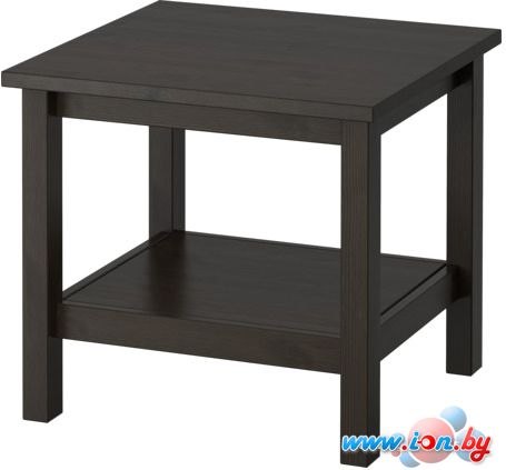 Журнальный столик Ikea Хемнэс (черный/коричневый) [201.762.82] в Могилёве