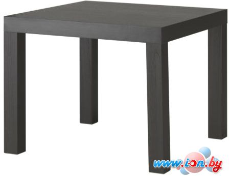 Журнальный столик Ikea Лакк (черный/коричневый) [801.042.68] в Гомеле