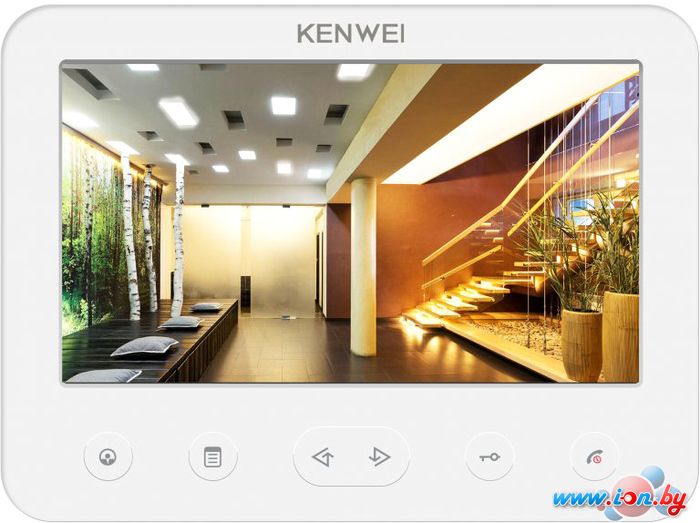 Видеодомофон Kenwei KW-E706FC-W200 (белый) в Бресте