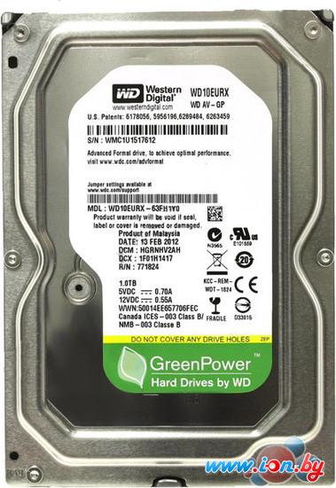 Жесткий диск WD AV-GP 1TB (WD10EURX) в Гомеле