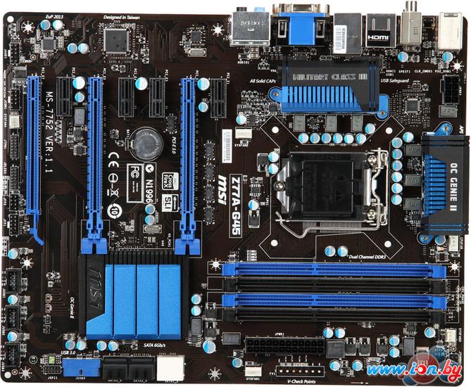 Материнская плата MSI Z77A-G45 в Могилёве