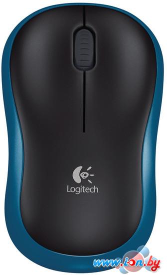 Мышь Logitech Wireless Mouse M185 Blue в Бресте
