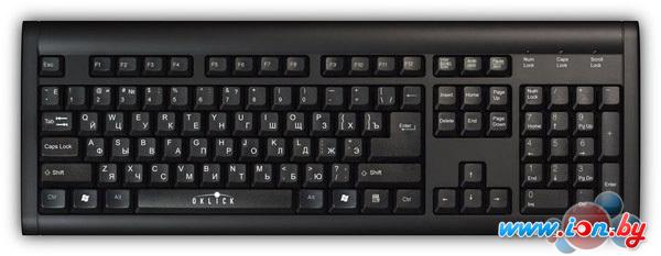 Клавиатура Oklick 120 M Standard Keyboard Black в Бресте