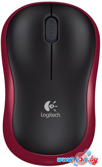 Мышь Logitech Wireless Mouse M185 Red в Бресте
