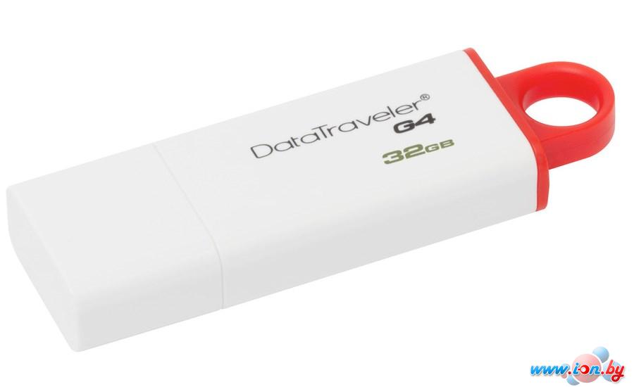 USB Flash Kingston DataTraveler G4 32GB Red (DTIG4/32GB) в Могилёве