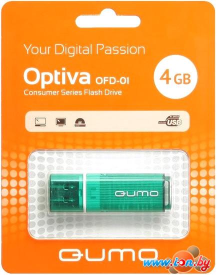USB Flash QUMO Optiva 01 4Gb Green в Могилёве