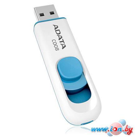 USB Flash A-Data C008 White+Blue 16 Гб (AC008-16G-RWE) в Бресте