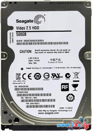 Жесткий диск Seagate Video 2.5 500GB (ST500VT000) в Могилёве