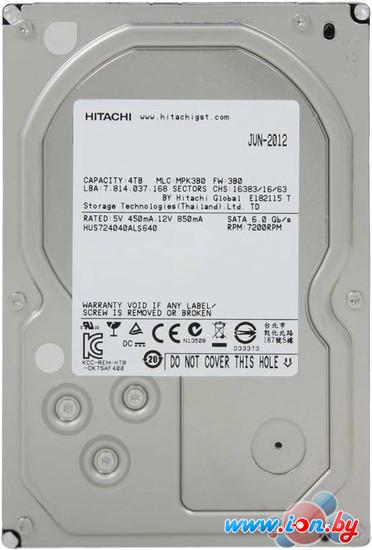 Жесткий диск Hitachi Ultrastar 7K4000 4TB (HUS724040ALS640) в Могилёве
