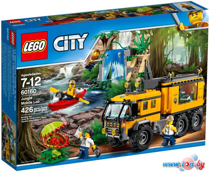 Конструктор LEGO City 60160 Передвижная лаборатория в джунглях в Витебске