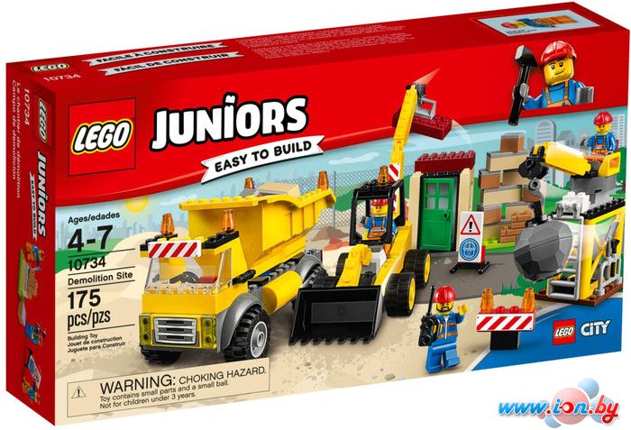 Конструктор LEGO Juniors 10734 Площадка разрушений в Бресте