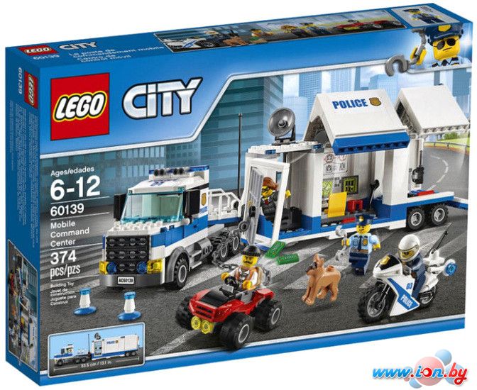 Конструктор LEGO City 60139 Мобильный командный центр в Гомеле