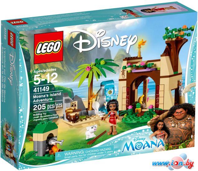 Конструктор LEGO Disney 41149 Приключения Моаны на затерянном острове в Бресте
