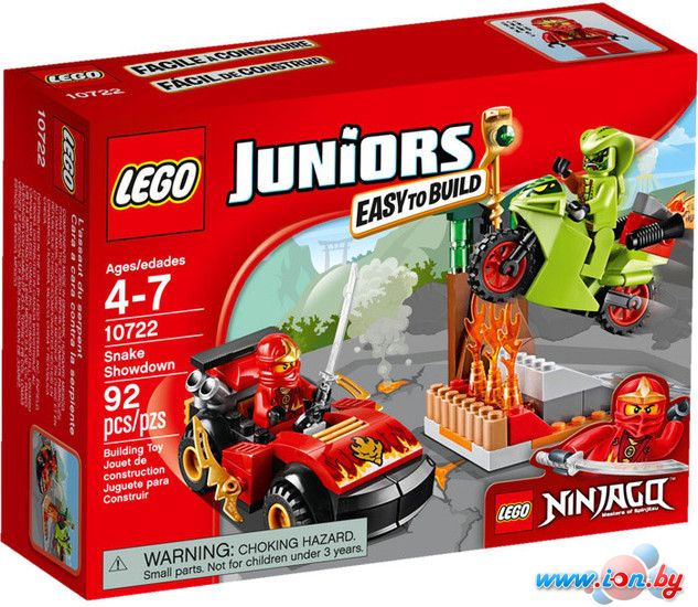Конструктор LEGO Juniors 10722 Схватка со змеями (Snake Showdown) в Витебске