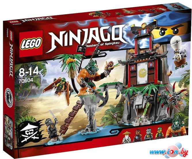 Конструктор LEGO Ninjago 70604 Остров Тигриных вдов в Могилёве