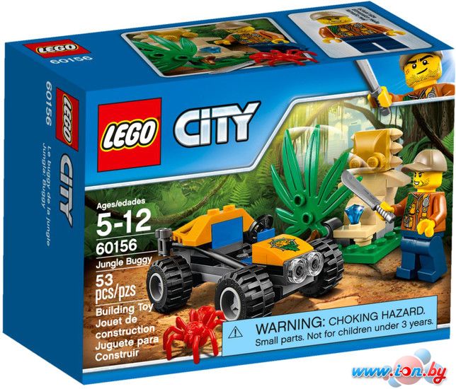 Конструктор LEGO City 60156 Багги для поездок по джунглям в Витебске