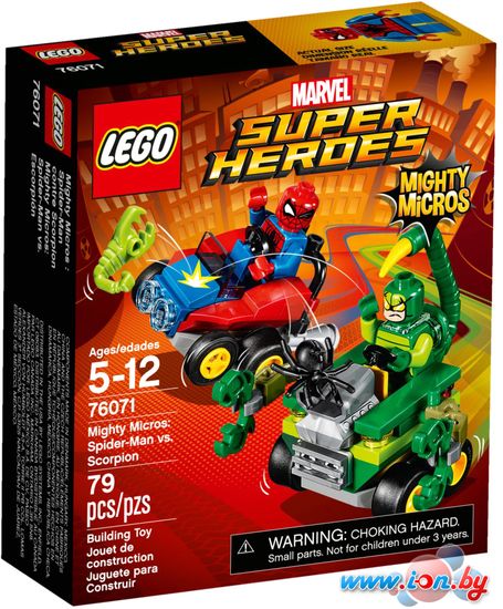 Конструктор LEGO Marvel Super Heroes 76071 Человек-Паук против Скорпиона в Могилёве